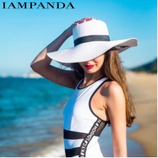 Summer Beach Mujer Big Wide Brim Straw Hat Foldable Unisex Sun Do Not Disturb  eb-20563565